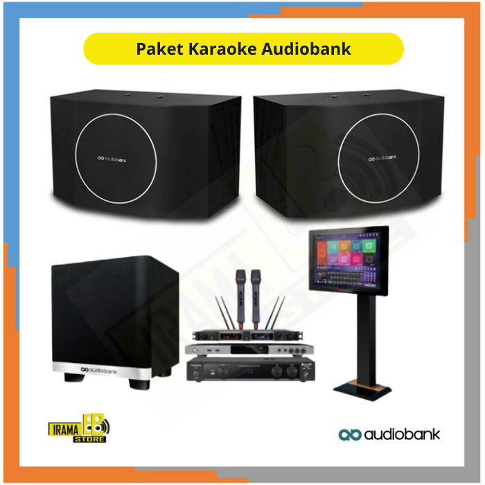 Paket Karaoke Speaker Audiobank - Lengkap